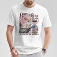Born To Read Forced To Work Booklover -Adults Book Lovers Casual Grey Small T-Shirt Unique Gifts