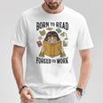Born To Read Forced To Work Reading Book Lover T-Shirt Unique Gifts Born To Read Forced To Work Reading Book Lover T-Shirt Unique Gifts