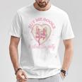 Buy Me Books And Tell Me I'm Pretty Coquette Book Lover Tee T-Shirt Unique Gifts
