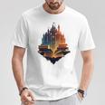 Castle Of Books Imagination Art Book Lover T-Shirt Unique Gifts Castle Of Books Imagination Art Book Lover T-Shirt Unique Gifts