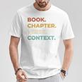 Christian Bible Study Book Chapter Verse Context Scripture Premium Tri-Blend T-Shirt Unique Gifts