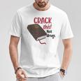 Christian Quote Holy Bible Crack This Book Not Drugs T-Shirt Unique Gifts