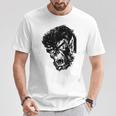 Classic Monster Horror Comic Book Horror Movie Werewolf T-Shirt Unique Gifts