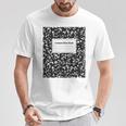 Composition Book Notebook School Class Premium Tri-Blend T-Shirt T-Shirt Unique Gifts Composition Book Notebook School Class Premium Tri-Blend T-Shirt T-Shirt Unique Gifts