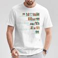 Cool Africa Education Is Freedom Library Book T-Shirt Unique Gifts