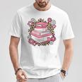 Cute Book Lover Read Reading Bookworm Women Girls Kids T-Shirt Unique Gifts