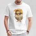 Cute Chick Reading Book Bandana Premium Tri-Blend T-Shirt Unique Gifts