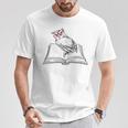 Cute Forest Animal Owl Reading Books Literature T-Shirt Unique Gifts Cute Forest Animal Owl Reading Books Literature T-Shirt Unique Gifts