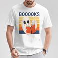 Cute Ghost Book Reading Halloween Teacher Puns Booooks Men Women Kids T-Shirt Unique Gifts Cute Ghost Book Reading Halloween Teacher Puns Booooks Men Women Kids T-Shirt Unique Gifts