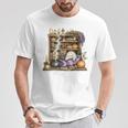 Cute Halloween Bookshelf Premium Tri-Blend T-Shirt Unique Gifts Cute Halloween Bookshelf Premium Tri-Blend T-Shirt Unique Gifts