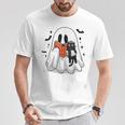Cute Halloween Ghost Reading Book T-Shirt Unique Gifts Cute Halloween Ghost Reading Book T-Shirt Unique Gifts