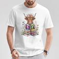 Cute Highland Cow Library Bookworm Librarian Books Reading T-Shirt Unique Gifts Cute Highland Cow Library Bookworm Librarian Books Reading T-Shirt Unique Gifts