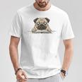 Cute Pug Dog Reading Book Love To Read T-Shirt Unique Gifts Cute Pug Dog Reading Book Love To Read T-Shirt Unique Gifts