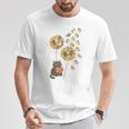 Cute Reading Cat With Kitten Dandelion Flowers Book Lover T-Shirt Unique Gifts Cute Reading Cat With Kitten Dandelion Flowers Book Lover T-Shirt Unique Gifts