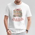 Dada Book First Chapter Birthday Family Matching Party Performance T-Shirt Unique Gifts