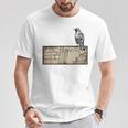 Dark Academia Aesthetic Raven Crow Soft Grunge Books T-Shirt Unique Gifts