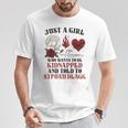 Dark Romance Merch Women STFUATTDLAGG Spicy Book Lover T-Shirt Unique Gifts
