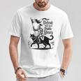 Defend Your Local Public Library Cat Knight Book Lover T-Shirt Unique Gifts