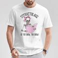 Dirty Romance Skeleton Reading Smut Smutty Book STFUATTDLAGG Comfort Colors Crop Top T-Shirt Unique Gifts