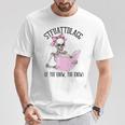 Dirty Romance Skeleton Reading Smut Smutty Book STFUATTDLAGG T-Shirt Unique Gifts
