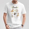 Disney Bambi Vintage Movie Characters Textbook Display T-Shirt Unique Gifts Disney Bambi Vintage Movie Characters Textbook Display T-Shirt Unique Gifts