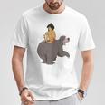 Disney The Jungle Book Mowgli And Baloo Chillin T-Shirt Unique Gifts Disney The Jungle Book Mowgli And Baloo Chillin T-Shirt Unique Gifts