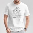 Disney The Jungle Book Shere Khan Simple Outline Sketch T-Shirt Unique Gifts