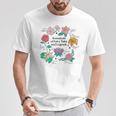 Disney Princess Botanicals Of Fairy Tales Floral Textbook T-Shirt Unique Gifts Disney Princess Botanicals Of Fairy Tales Floral Textbook T-Shirt Unique Gifts