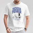 DOAWK Indoor Person Eat Sleep Game Repeat Book Series T-Shirt Unique Gifts