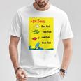 Dr Seuss One Fish Two Fish Book Cover T-Shirt Unique Gifts Dr Seuss One Fish Two Fish Book Cover T-Shirt Unique Gifts