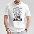 Dragon Literary Readers Book Themed Lovers Book Dragon T-Shirt Unique Gifts
