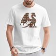 Easily Distracted By Dragons And Books Mythical Bookworm T-Shirt Unique Gifts