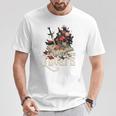 Enemies To Lovers Book Reader Roses Bookish Booktok Retro T-Shirt Unique Gifts Enemies To Lovers Book Reader Roses Bookish Booktok Retro T-Shirt Unique Gifts