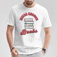 Never Enough Books Book Lover Librarian Teacher Premium Tri-Blend T-Shirt Unique Gifts