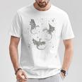 Flying Dragon Fantasy Reader For Bookworm Book Lovers T-Shirt Unique Gifts