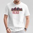 Freadom Shelf Read Reading Book Librarian Men Women Kids Performance T-Shirt Unique Gifts