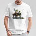 Frog Toad Fishing Vintage Classic Book Frog T-Shirt Unique Gifts Frog Toad Fishing Vintage Classic Book Frog T-Shirt Unique Gifts