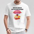 Gloomy Rainy Days Should Be Spent With Coffee And Books T-Shirt Unique Gifts