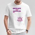 Guest List First Day At School Guest Book First Class T-Shirt Unique Gifts