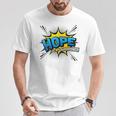 Hope Is My Superpower Comic Book Style T-Shirt Unique Gifts Hope Is My Superpower Comic Book Style T-Shirt Unique Gifts