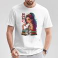 Hot Girls Read Books Spicy Dark Romance Reader Bookish Girl T-Shirt Unique Gifts Hot Girls Read Books Spicy Dark Romance Reader Bookish Girl T-Shirt Unique Gifts