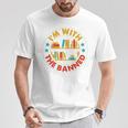 I'm With The Banned Books I Survived Reading Banned Books T-Shirt Unique Gifts
