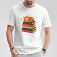 I'm A Book Character Believe Me Cat Reader Bookworm T-Shirt Unique Gifts