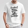 I'm Booked For The Summer Retro Vacation Beach Read Book Men T-Shirt Unique Gifts