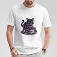 I'm An Indoor Cat Cute Witch Kitten With Books And Candles T-Shirt Unique Gifts I'm An Indoor Cat Cute Witch Kitten With Books And Candles T-Shirt Unique Gifts