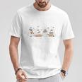 I'm Just Here For The Books Cute Halloween Ghost Reading T-Shirt Unique Gifts