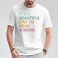 It's A Beautiful Day To Read A Book T-Shirt Unique Gifts