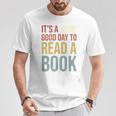 It's A Good Day To Read A Book Vintage T-Shirt Unique Gifts