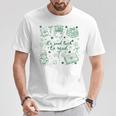 It's Good Luck To Read St Patrick's Day Book Lover Bookish T-Shirt Unique Gifts