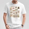 Jane Austen Book Classic Literature Stamp Collage Premium Tri-Blend T-Shirt Unique Gifts Jane Austen Book Classic Literature Stamp Collage Premium Tri-Blend T-Shirt Unique Gifts